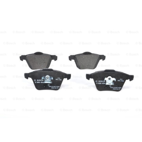 Set placute frana Bosch 0986494159, parte montare : Punte Fata, Volvo Xc90, 2002-2015