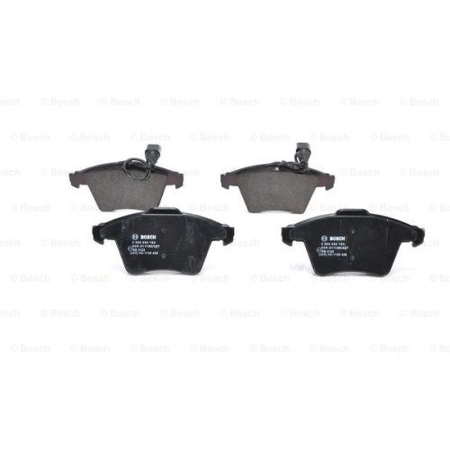 Set placute frana Bosch 0986494164, parte montare : Punte Fata, Volkswagen Touareg (7la, 7l6, 7l7), 10.2002-05.2010