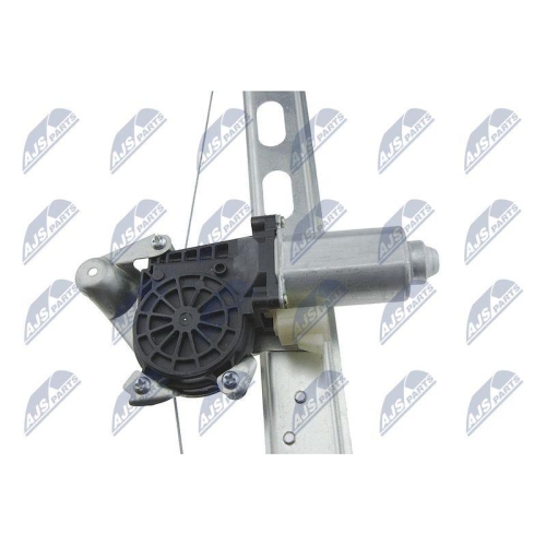 Macara geam Mercedes Ml W163 -2005, Dreapta, Spate, Cu motor, 1637300246