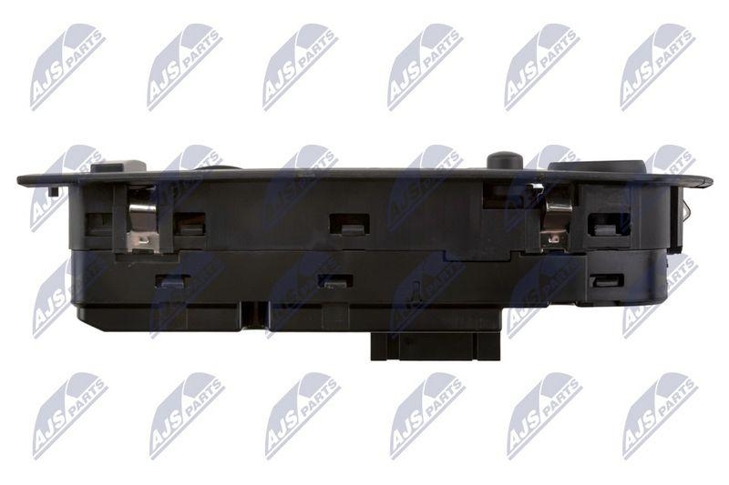 Comutator macara geam BMW Seria 3 (E90 / E91) 2004-; vehicule fara functie de rabatare a oglinzii; 61319217328; NTY, aftermarket