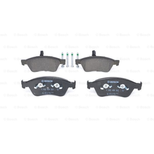 Set placute frana Bosch 0986494200, parte montare : Punte Fata