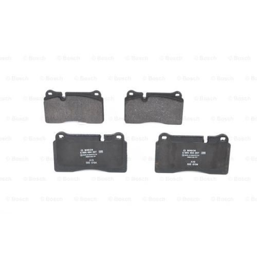 Set placute frana punte fata Audi TT (8j3), 08.2006-06.2014, VW Touareg 7L/7P, 2002-2018; Bosch 0986494207