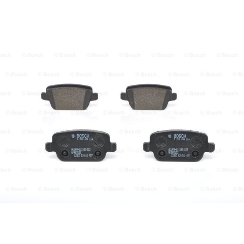 Set placute frana Punte spate Ford Galaxy (Wa6) 2006-2015, Kuga I 2008-2013, Mondeo 4 (Ba7) 2007-2015, S-Max (Wa6); 2006-2015; Land Rover Freelander 2 (Lf, Fa) 2006-2015; Volvo S80 2 (As) 2006-2016, V70 3 (Bw) 2007-2016, Xc70 II, 2007-, Bosch 0986494214