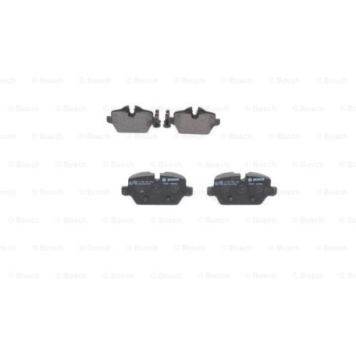 Set placute frana Bosch 0986494269, parte montare : Punte Spate