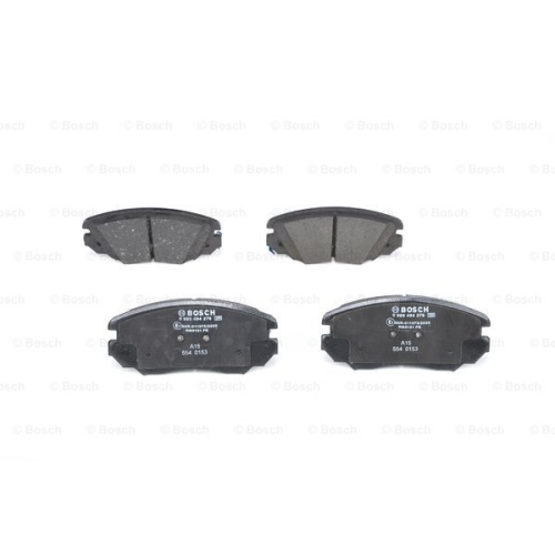 Set placute frana Bosch 0986494279, parte montare : Punte Fata