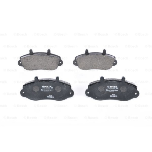 Set placute frana Bosch 0986494288, parte montare : Punte Fata, Opel Movano (X70), 1998-2010; Renault Master 2, 1998-2010