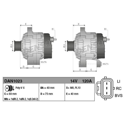 DENSO Generator / Alternator