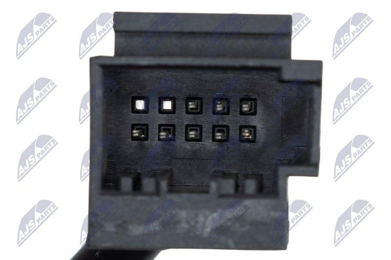 Nuca schimbator viteze VW Golf VI 2008-, Golf VII 2013-, Golf Plus 2005-, Passat B8 2014-, Skoda Superb 2015-, Octavia III 2012-, Seat Leon 2012-, Ibiza 2017-; cutie viteze automata, cromata, iluminare culoare alba; VW-065; NTY, aftermarket