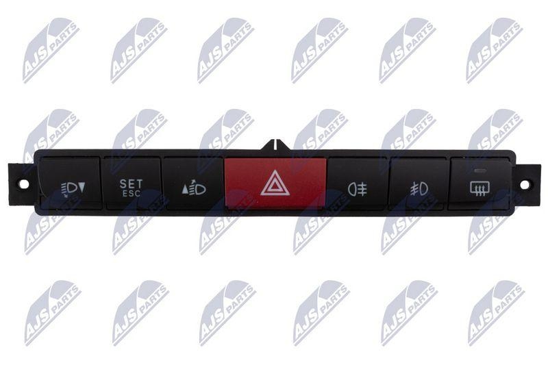 Panou comutatoare Fiat Doblo II 2010-; consola centrala; 735498198; NTY, aftermarket