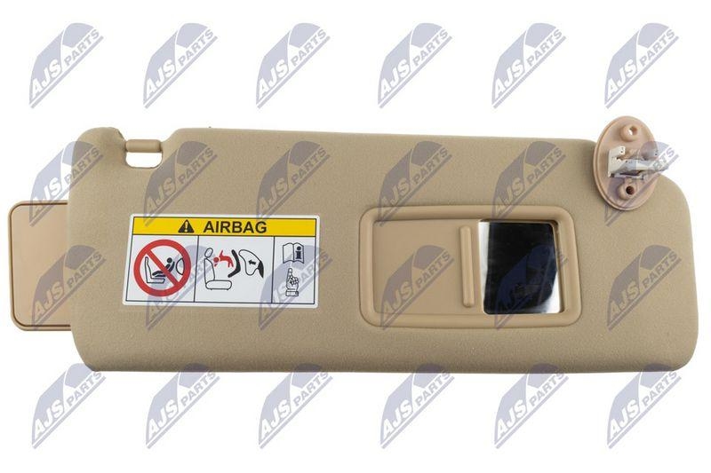 Parasolar Toyota Land Cruiser Prado 2009-; partea dreapta, bej; 74310-0G030-A0; NTY, aftermarket