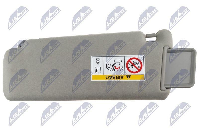 Parasolar Toyota Land Cruiser Prado 2009-; partea dreapta, gri; 74310-0G030; NTY, aftermarket