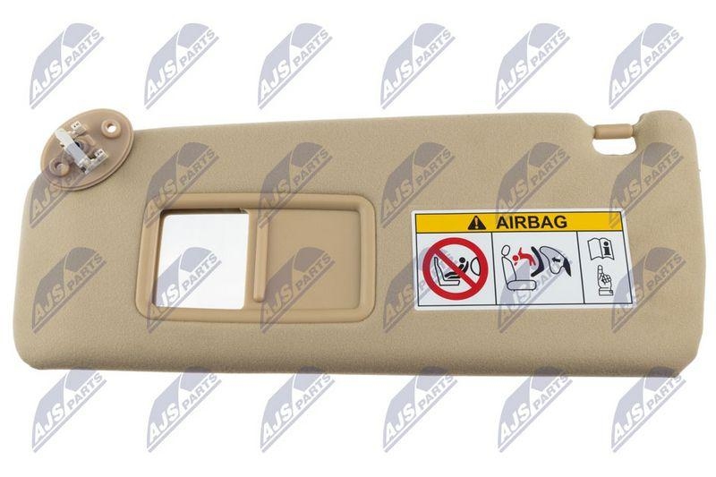 Parasolar Toyota Land Cruiser Prado 2009-; partea stanga, bej; 74320-0G030-A0; NTY, aftermarket