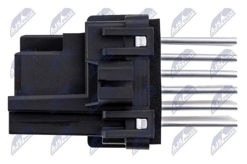Rezistor ventilator habitaclu Opel Astra J 2009-, Insignia A 2008-2017, Meriva B 2010-2017, Mokka 2012-, Zafira C 2011-, Cascada 2013-2019; 7 pini; 13598091; NTY, aftermarket