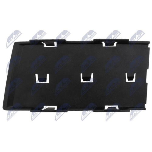 Capac grila bara de protectie Audi A4 2005-, Stanga, 8E0807151A
