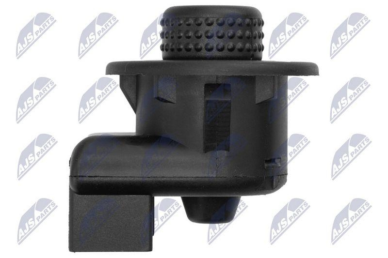 Buton reglare oglinzi Renault Clio II 1998-, Clio III 2005-, Laguna II 2001-, Megane II 2002-, Thalia 1998-; 8 pini; 8200002442; NTY, aftermarket