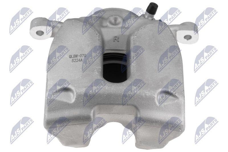 Etrier frana BMW 5 (G30, G31, F90) 2016-, 3 (G20, G21, G28, G80, G81) 2018-, 4 (G22, G23, G82, G83) 2020-, 4 Gran Coupe (G26) 2021-, X3 (G01, F97) 2017-, X4 (G02, F98) 2017-, Z4 Roadster (G29) 2018-; partea din fata, dreapta; 34106872800; NTY, aftermarket