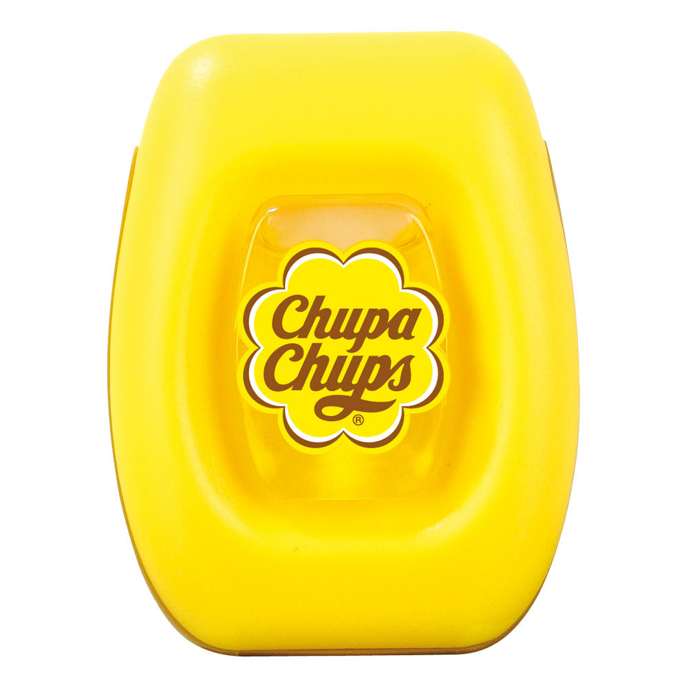 Odorizant auto Chupa Chups Lemon 5ml , aroma lamaie, fixare grila ventilatie