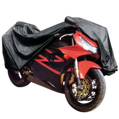 Prelata motocicleta Carpoint 245x80x145cm , PVC , cu fereastra numar imatriculare