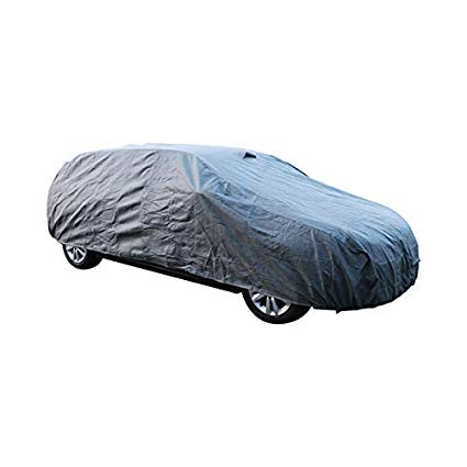 Prelata auto Carpoint Ultimate Protection, husa exterioara model Hatchback/Combi dimensiune M, 458x161cm/153x121cm, Gri