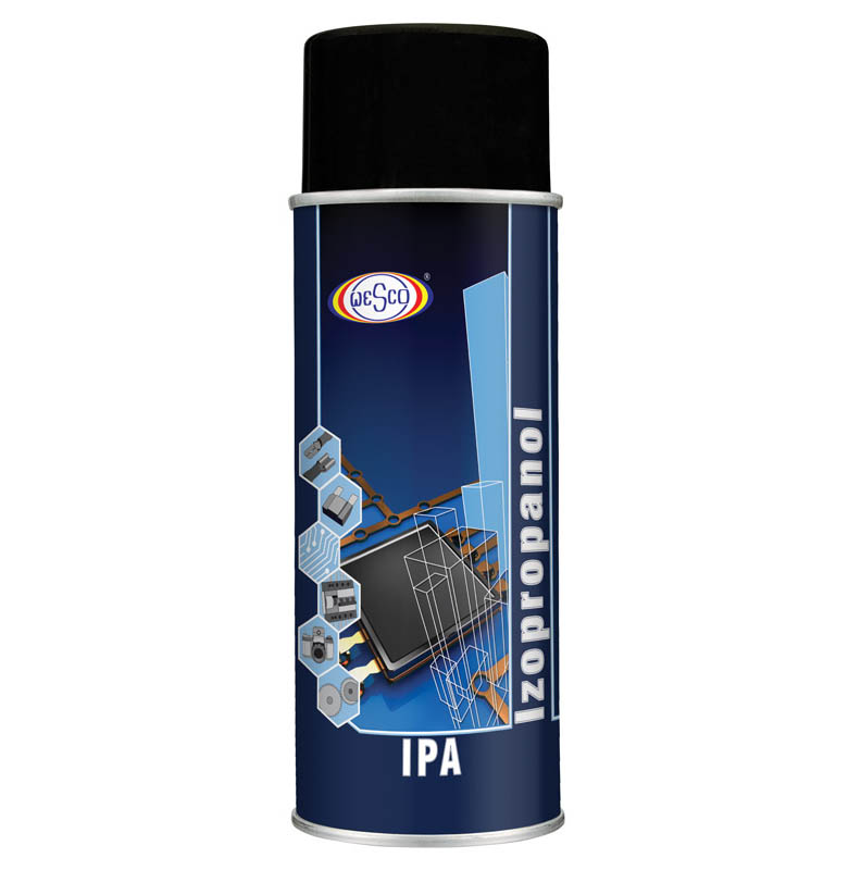 Spray curatat circuite cu isopropanol IPA Wesco 400 ml