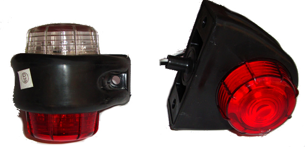 Lampa gabarit auto BestAutoVest 12V cu 14 leduri , 80 mm , 1 buc.