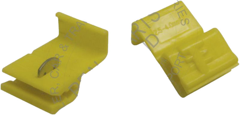 Cuplaj rapid cablu, conector electric 2.5-4.0 mm&sup2; , culoare galben