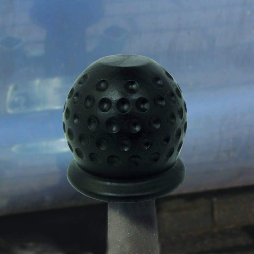 Capac sfera Carpoint pentru carlig remorcare auto din plastic model Minge Golf , negru , 1 buc. la blister