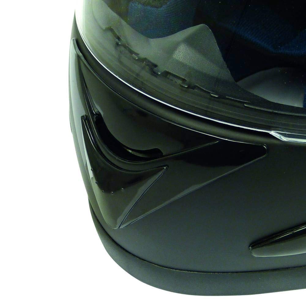 Casca moto Negru Brand MotorX (Marime L) cu sistem de ventilatie , termoplastic ABS