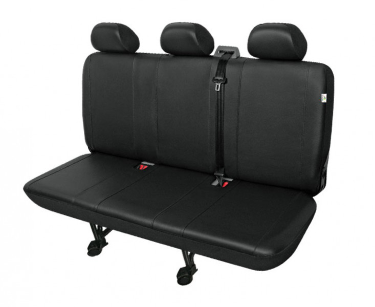 Husa bancheta microbuz 3 locuri din piele ecologica Practical DV3 Trafic pentru Nissan Primastar, Opel Vivaro, Renault Trafic II