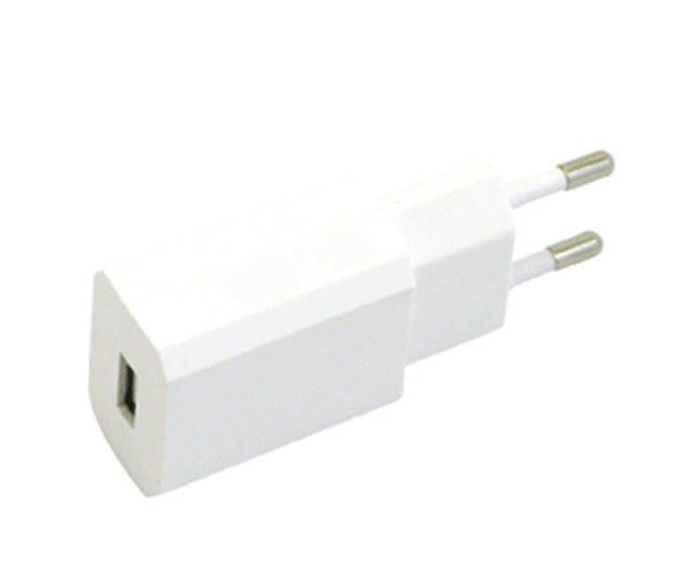 Incarcator priza casa cu iesire tip USB 5V 1A, Grab'n'Go, Adaptor Priza USB (5v - 1a) , alimentare la 230V, alb