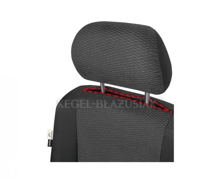 Huse scaune auto Ares Super AirBag pentru Vw Caddy - set huse auto pentru fata Kegel