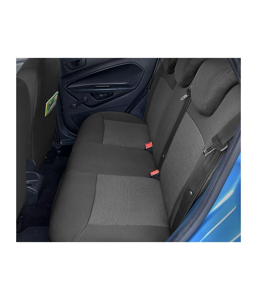 Set huse scaune auto model ARES pentru Ford Fiesta MK7 din 2017- , huse fata si spate Kegel , HUSE DEDICATE