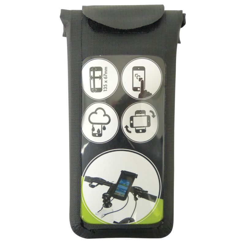 Suport telefon pentru bicicleta, 135x67x11mm, Dresco