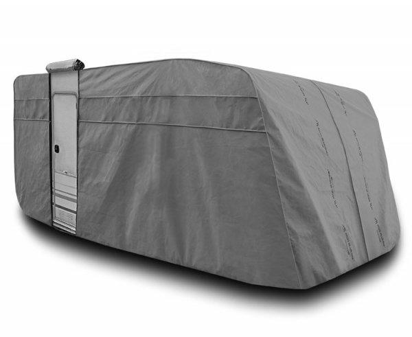 Prelata rulota Mobile Garage Caravan 450ER, husa exterioara rulota, 425-450x220x88x218cm, Kegel