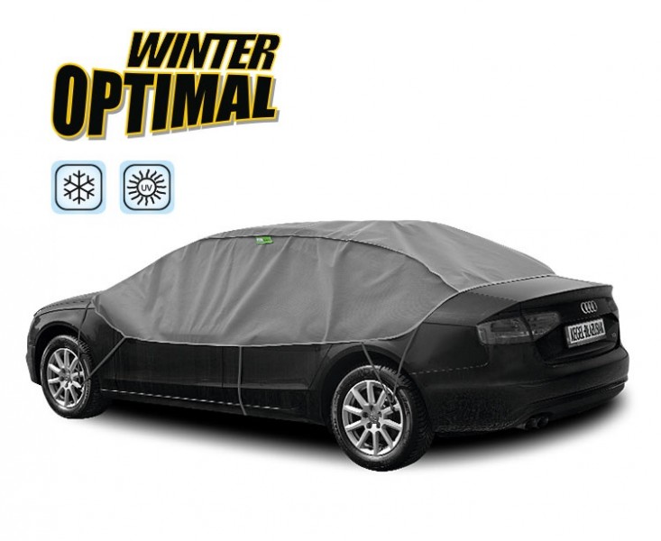Semi prelata auto Winter Optimal L Sedan pentru protectie inghet si soare, l=280-310cm, h=75cm
