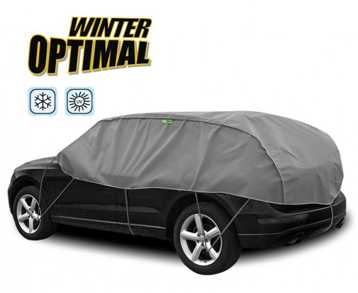 Semi prelata auto Winter Optimal SUV pentru protectie inghet si soare, l=300-330cm, h=85cm