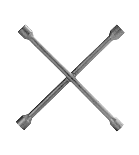 Cheie cruce pentru roti Carpoint cu 4 capete de 17-19-21-22mm