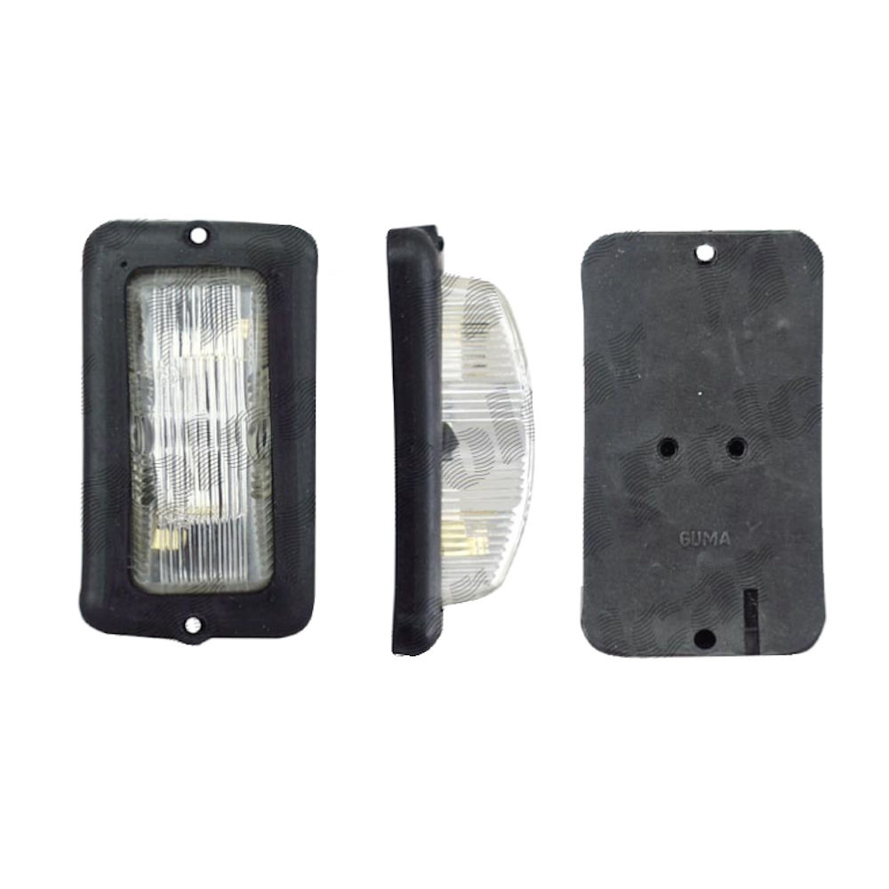 Lampa gabarit auto BestAutoVest 12V/ 24V, dreptunghiulara Alba, 50x95x30mm , 1 buc.