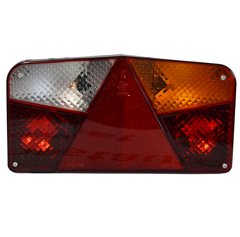 Lampa auto Horpol pentru remorca partea Dreapta 12/24V , 265x140x65mm cu triunghi reflectorizant , 1 buc.