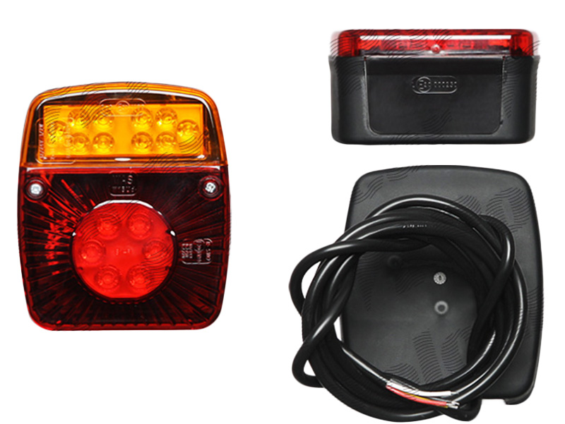 Lampa auto BestAutoVest pentru remorca cu leduri stg./dr. 12V , 121x101x56mm fara mers inapoi si ceata , 1 buc.