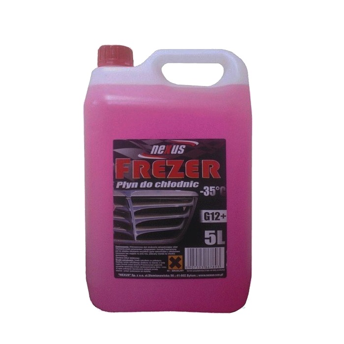 Antigel diluat Nexus Freezer G12+ Roz ; 5 litri -35 Gr C