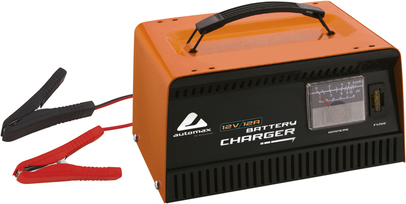Incarcator baterie 12V 12A cu indicator incarcare a bateriei si protectie