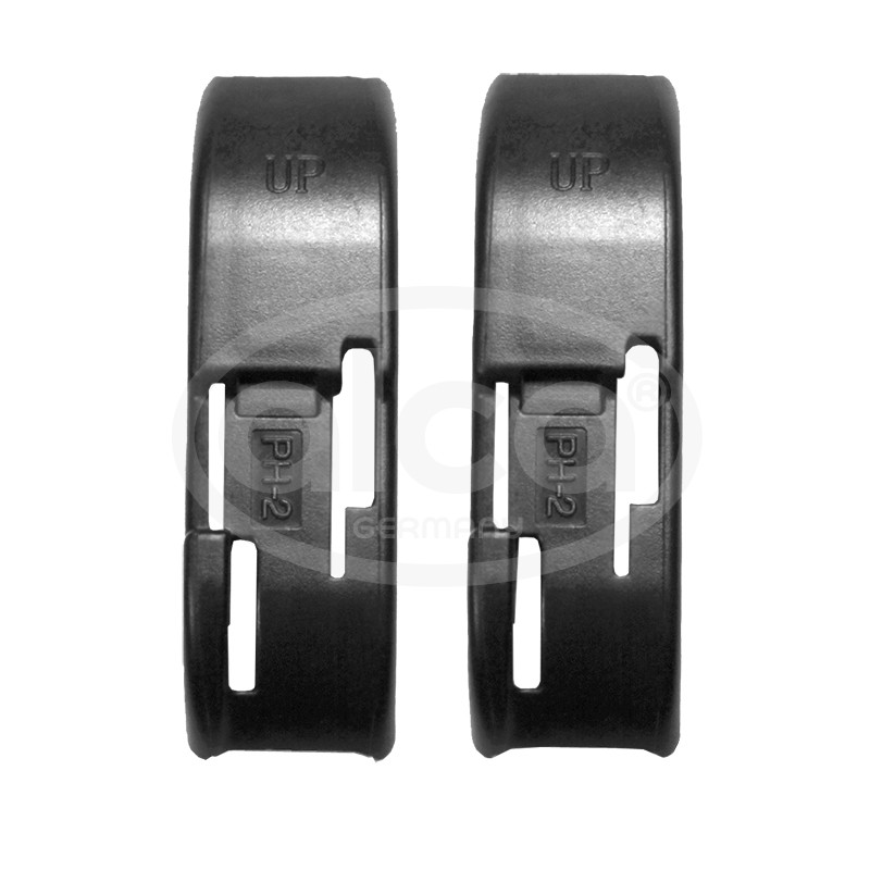 Adaptor fixare pentru stergatoare auto parbriz Alca Germany, pentru brat cu prindere SIDE LOCK, set 2 buc