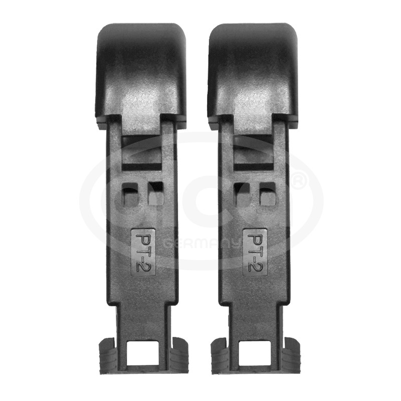 Adaptor fixare pentru stergatoare auto parbriz Alca Germany, pentru brat cu prindere PINCH TAB, set 2 buc