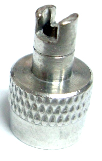 Capacel ventil metalic pentru camera auto , moto si biciclete , 1 buc.