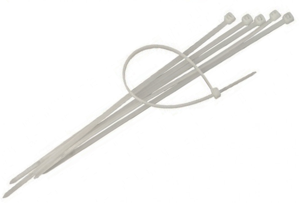 Coliere de plastic Breckner silver 380X3,6 mm 100buc