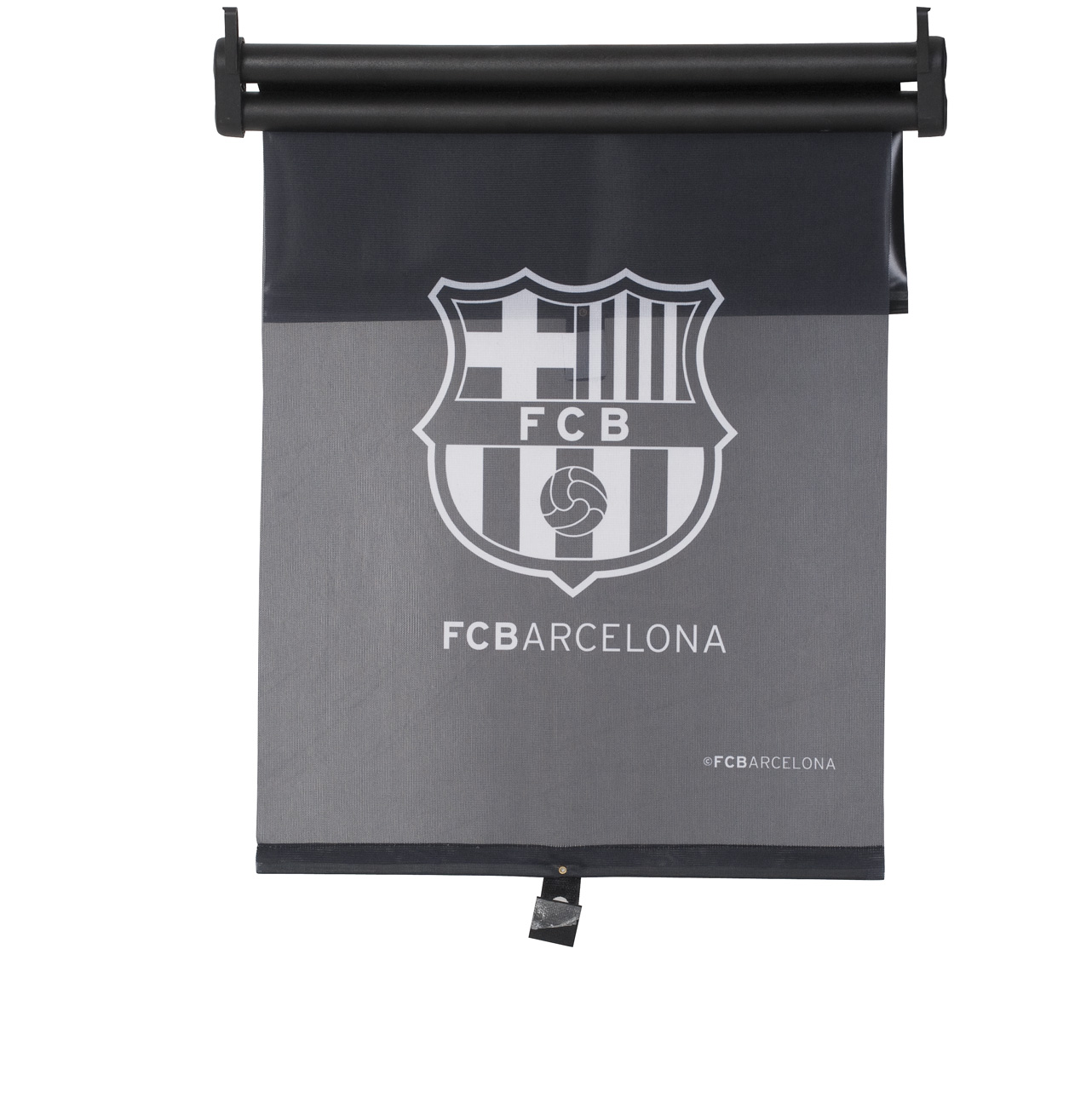 Jaluzea auto pentru geamurile laterale FC Barcelona, latime 43 cm , 1 buc