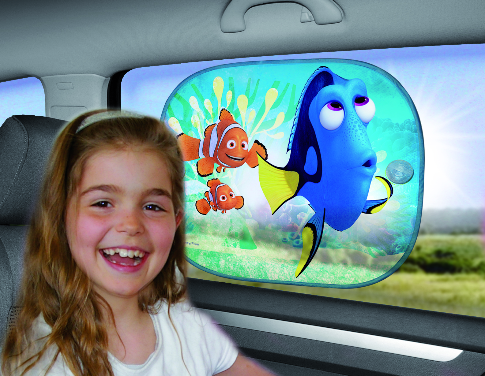 Set parasolare laterale Disney Finding Dory 36x44 cm , set 2 buc.