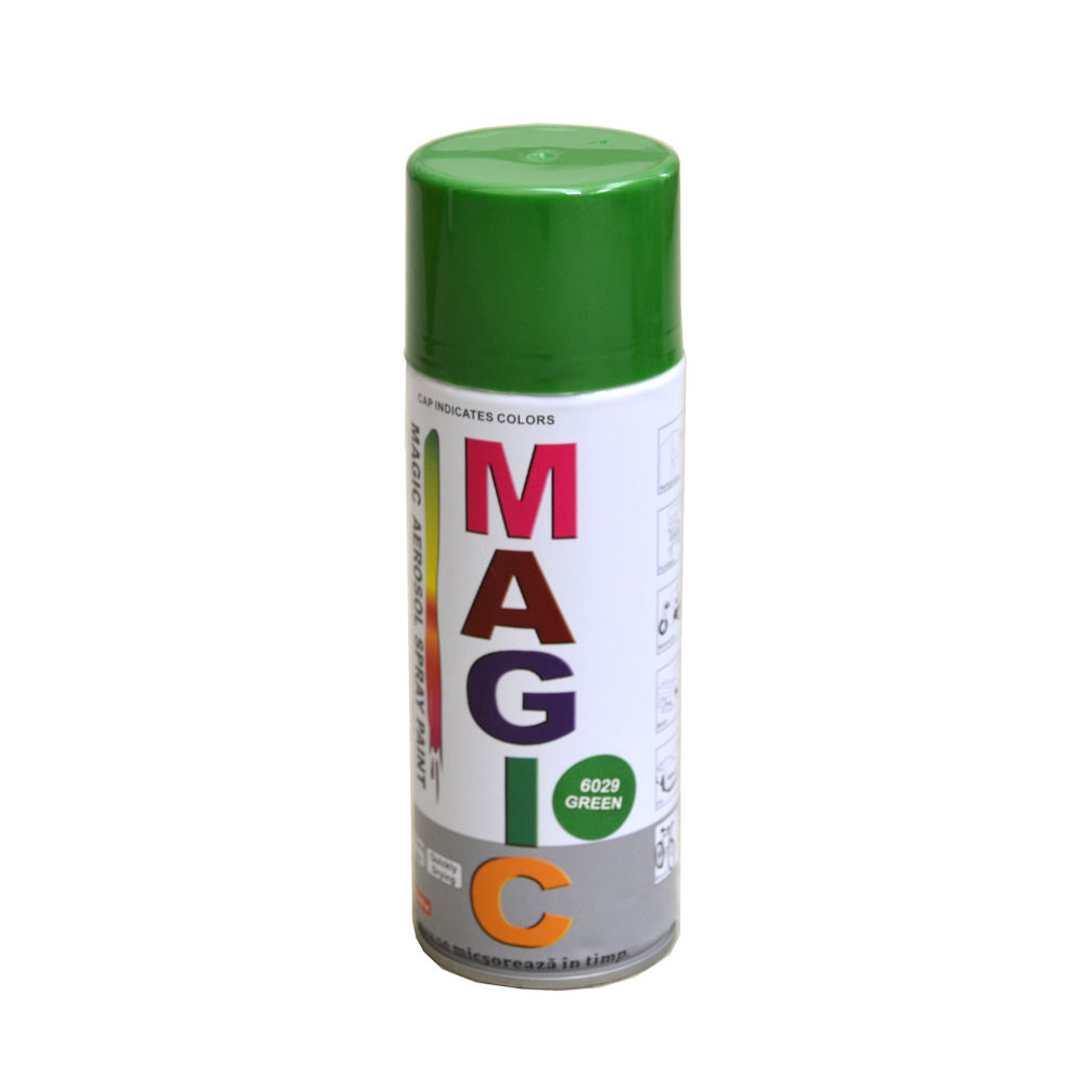 Spray vopsea MAGIC Verde 6029 , 400 ml