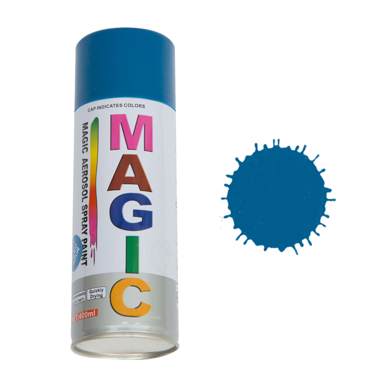 Spray vopsea MAGIC BLEU Azur , 400 ml.
